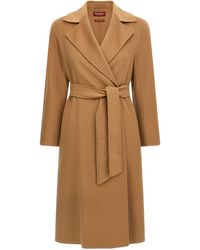 Max Mara - Cles Trench E Impermeabili Marrone-Donna - Lyst