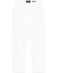 7 For All Mankind - Calie Straighnt Cropped Jeans - Lyst