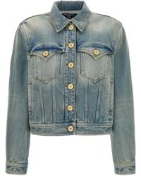 Balmain - Vintage Denim Jacket - Lyst