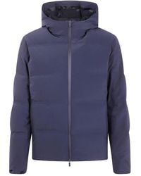 Herno - New Impact Hooded Short Down Jacket - Lyst