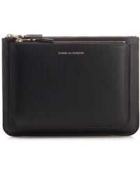 Comme des Garçons - Leather Pouch Wallets - Lyst
