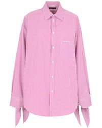 Balenciaga - Knotted Cuff Blouse - Lyst