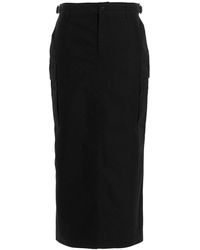 Wardrobe NYC - 'cargo' Midi Skirt - Lyst