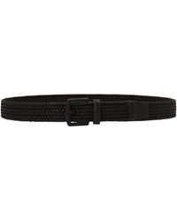 D'Amico - Braided Leather Belt - Lyst