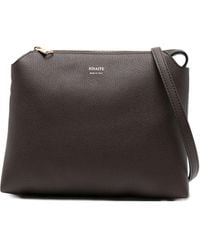 KHAITE - Lina Medium Leather Crossbody Bag - Lyst