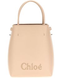 Chloé - Micro Chloe Sense Borse A Mano Rosa - Lyst