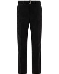 Sacai - Pinstriped Trousers - Lyst
