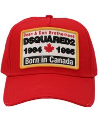 DSquared² - Logo Cap Hats - Lyst