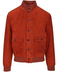 Valstar - Ino Suede Jacket Giacche Rosso-Uomo - Lyst