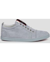 Christian Louboutin - F. A.V Fique A Vontade Flat Sneakers - Lyst
