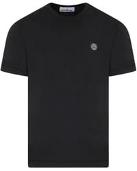 Stone Island - T-Shirt With Logo - Lyst