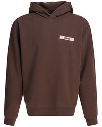 Jacquemus - Felpa Con Cappuccio - Lyst