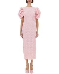 ROTATE BIRGER CHRISTENSEN - Lace Midi Dress For - Lyst