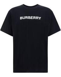 Burberry - Logo Cotton T-Shirt - Lyst