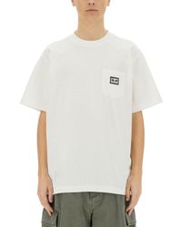 Obey - Eyes Tshirt With Pocket - Lyst