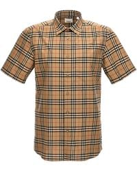 Burberry - Check Shirt - Lyst