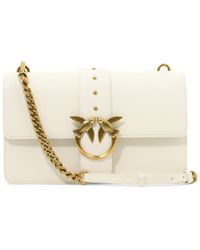 Pinko - Love One Borse A Tracolla Bianco - Lyst