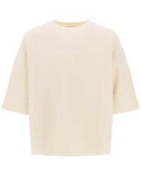 MONCLER X ROC NATION - Short Sleeved Wool Sweater - Lyst