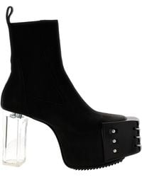 Rick Owens - Grilled Platforms 45 Boots, Ankle Boots - Lyst