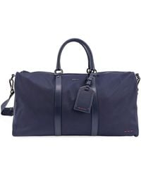 Kiton - Nylon Duffel Bag With Leather Inserts - Lyst
