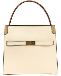 Tory Burch - Lee Radziwill Small Double Hand Bags - Lyst