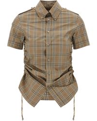 Burberry - Check Shirt - Lyst