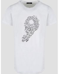 14 Bros - Boo Print T-shirt - Lyst