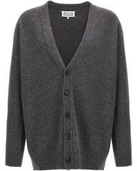 Maison Margiela - Dark Wool Knitwear - Lyst