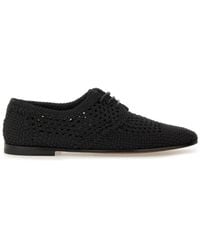Dolce & Gabbana - Woven Fabric Derby Shoe - Lyst