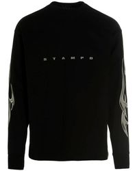 Stampd - T-shirt 'chrome Flame' - Lyst