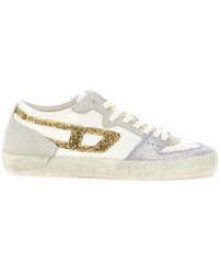 DIESEL - S-Leroji D-1 Low Sneakers-Donna - Lyst