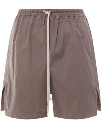 Rick Owens - Organic Cotton Bermuda Shorts - Lyst