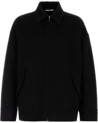 Valentino Garavani - Wool Blend Oversize Jacket - Lyst