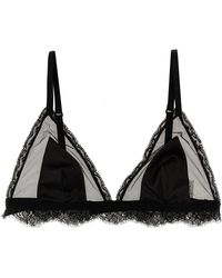 Dolce & Gabbana - Lace Silk Tulle Bra Underwear, Body - Lyst
