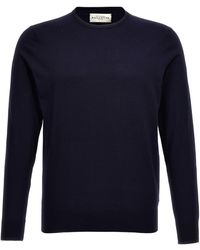 Ballantyne - Cotton Sweater Maglioni Blu - Lyst