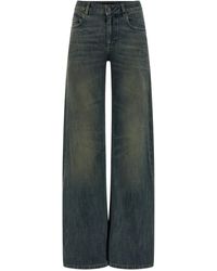 Balenciaga - 'A Gamba Ampia' Jeans - Lyst