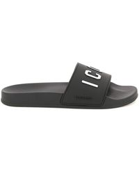 DSquared² - Slides In Gomma Icon - Lyst