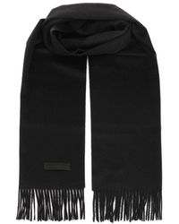 ZEGNA - Oasi Cashmere Scarf Scarves And Foulards Nero-Uomo - Lyst