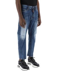 DSquared² - Jeans Bro In Icon Dark Wash Stamps - Lyst