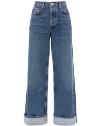 Agolde - Jeans A Gamba Ampia Dame - Lyst