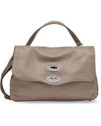 Zanellato - Postina S Leather Crossbody Bag With Double Shoulder Strap - Lyst