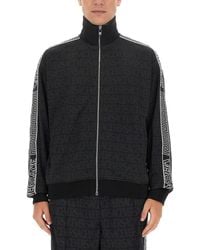 Versace - Regular Fit Zip Sweatshirt - Lyst