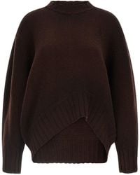 The Attico - Logo Embroidery Sweater - Lyst