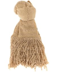 Fabiana Filippi - Bouclé Fringed Scarf - Lyst