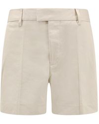 Closed - Stretch Cotton Shorts - Lyst