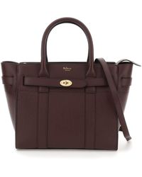 Mulberry - BORSA ZIPPED BAYSWATER SMALL IN PELLE MARTELLATA - Lyst