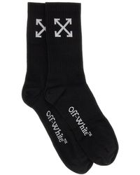 Off-White c/o Virgil Abloh - Medium Socks With "Arrow" Pattern - Lyst