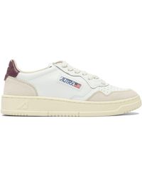 Autry - Medalist Low Sneakers & Slip-On Bianco-Donna - Lyst
