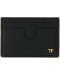 Tom Ford - Small Grain Leather Cardholder - Lyst