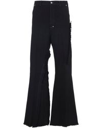 Rick Owens - Joris Cotton Pants-Uomo - Lyst